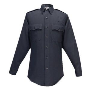 Flying Cross  Wool Fire / Police Uniform Shirt X120W9576 Navy  Men Sz 15.5 X 33